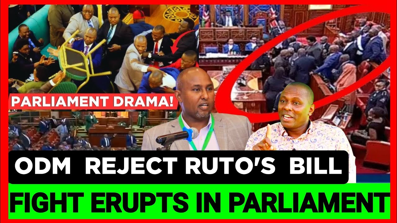 BREAKING NEWS! Fight ERUPTS in Parliament as ODM MPs CLASH with UDA MPS over Corrupt Governors