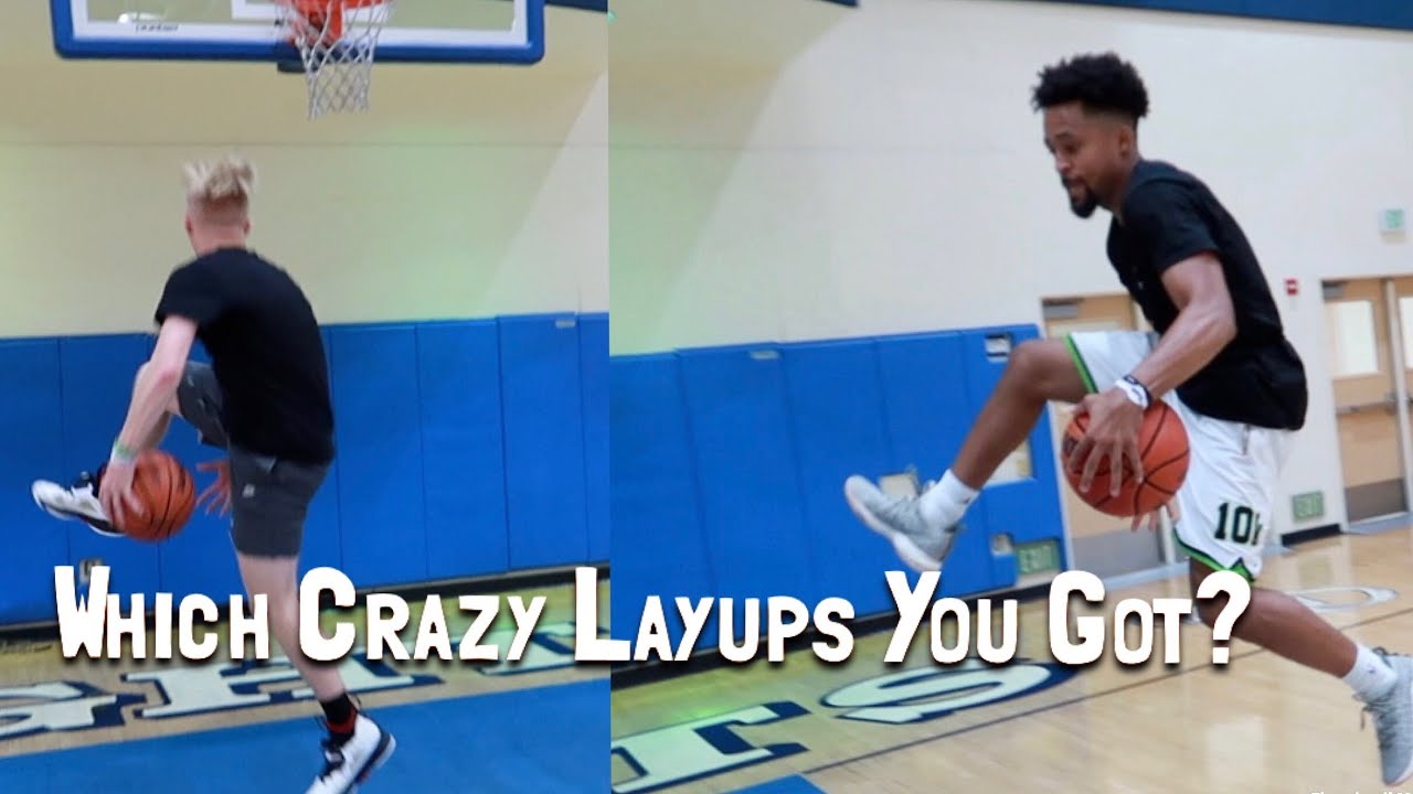 The different types of CRAZY LAYUPS! w Marcelas Howard!