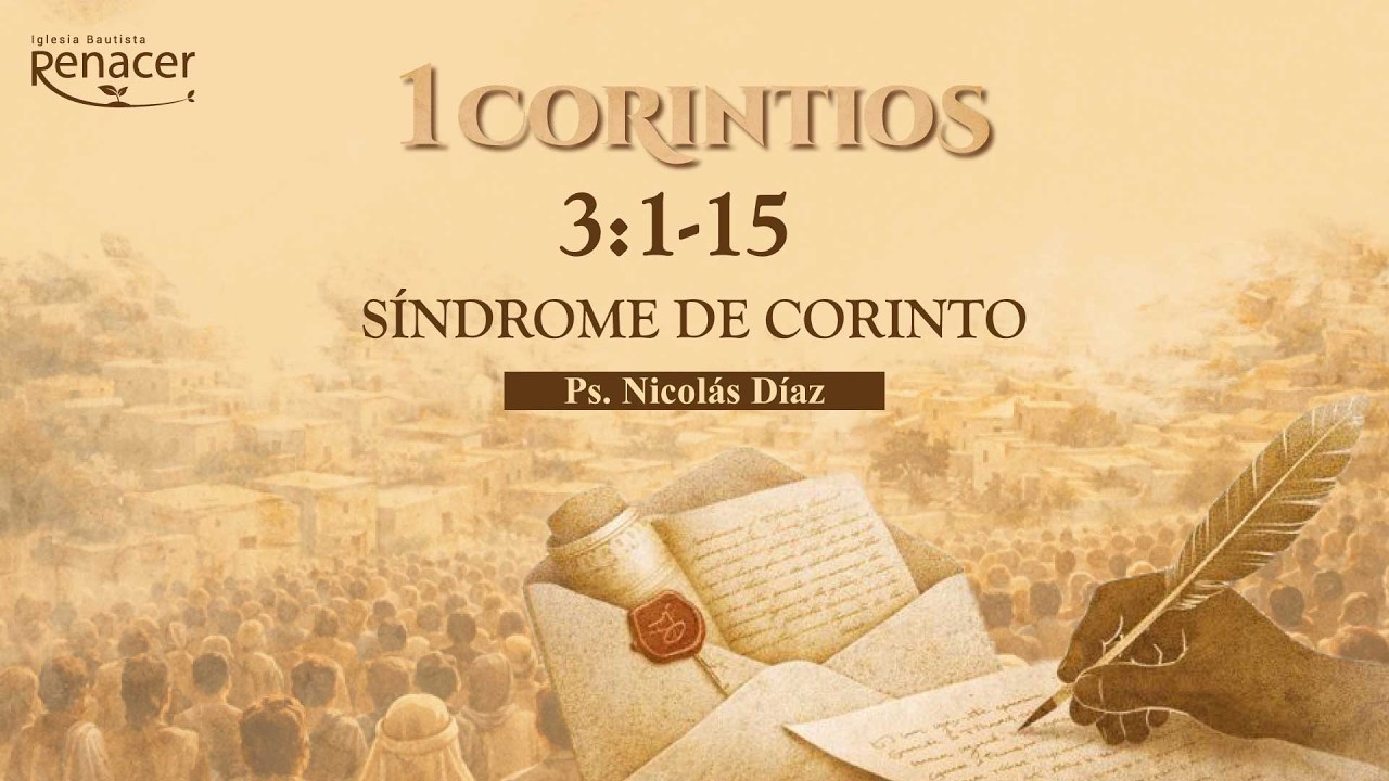 Síndrome de Corinto | 1 Corintios 3:1-15 | Ps. Nicolás Díaz