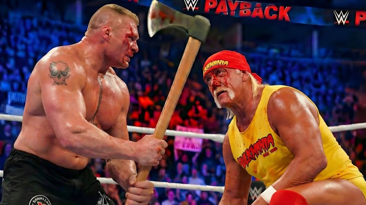 🔥 Брок Леснар против Халка Хогана - Полный матч • WWE 2K25 • 17 февраля 2026 г.
