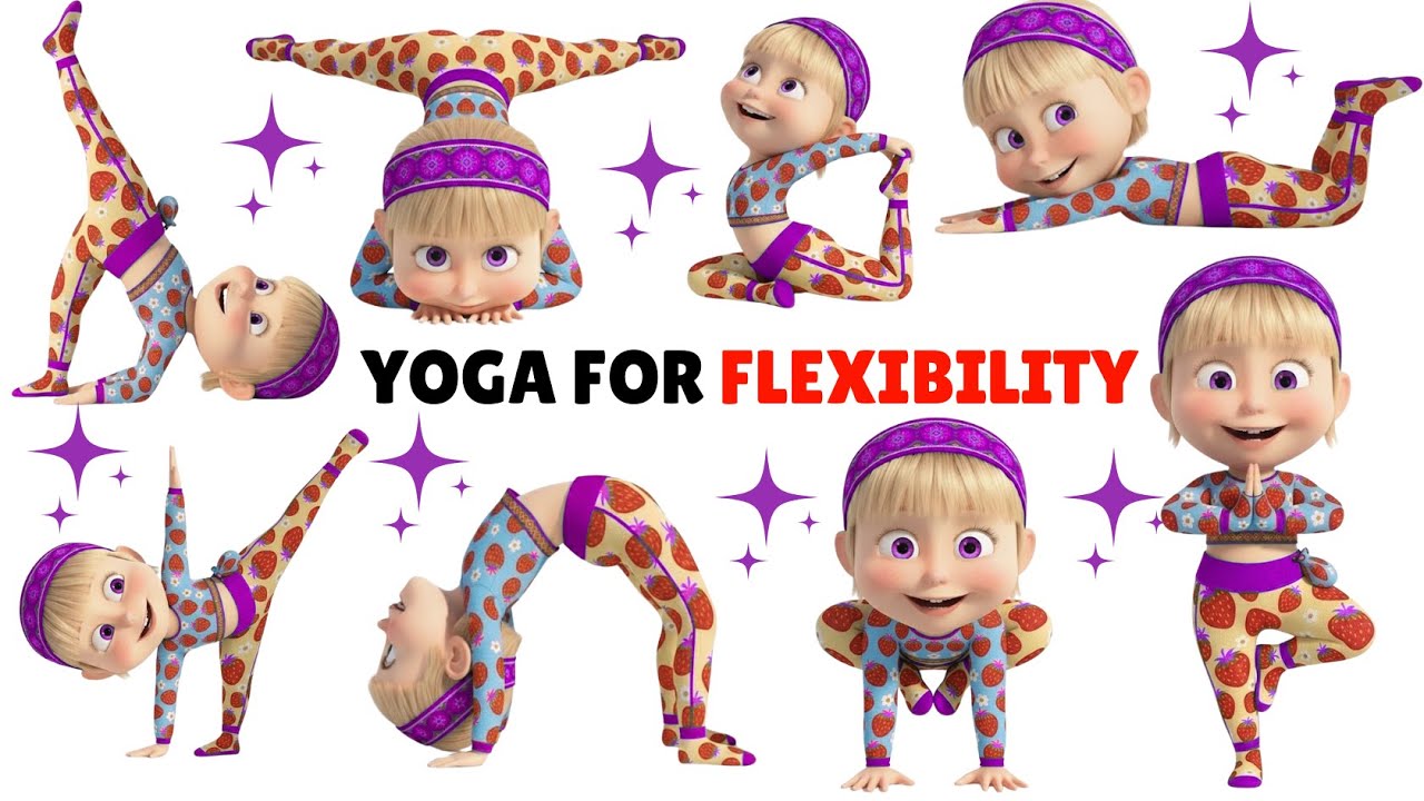 Lying Down Yoga for Kids | Flexibility and Calmness | Yoga for Children #yoga