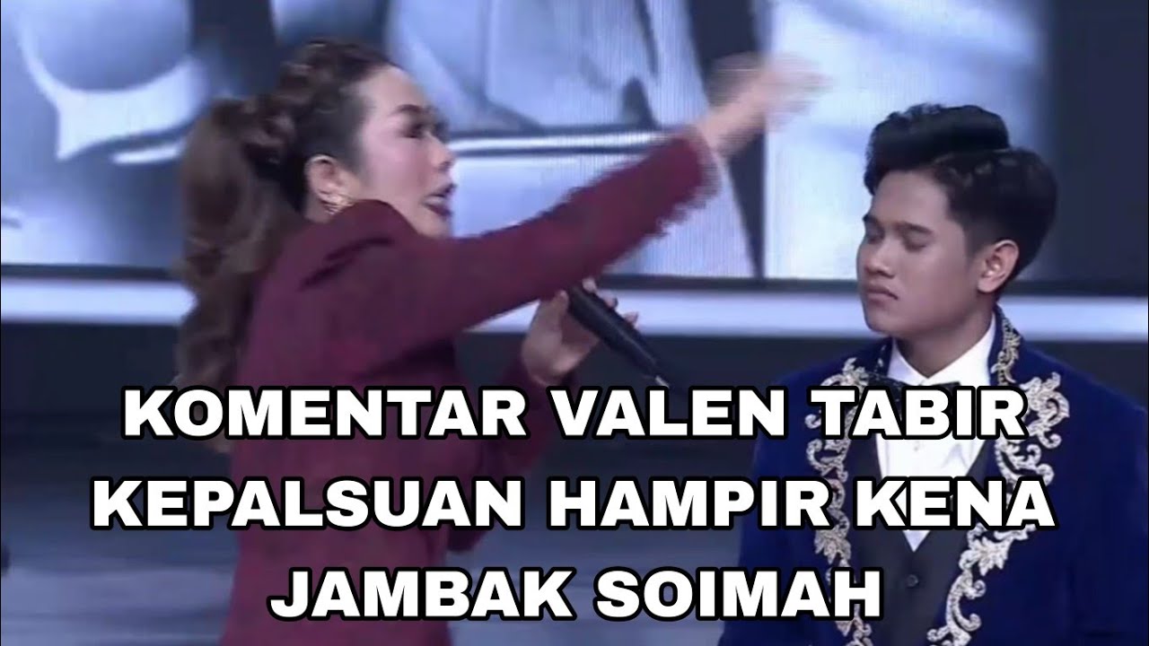 Komentar Valen tabir kepalsuan hampir kena kambak Soimah karena terlalu merdu suara valen