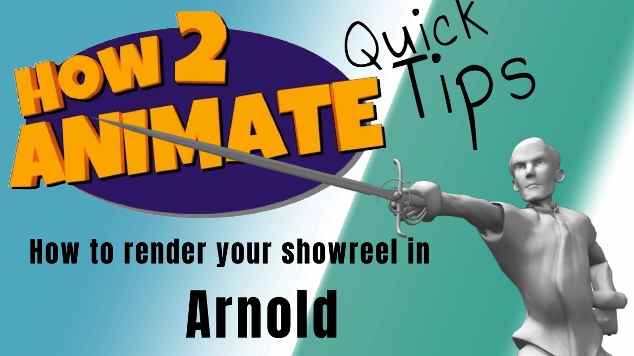 Rendering Animations in Arnold Tutorial - No Watermark - How2Animate