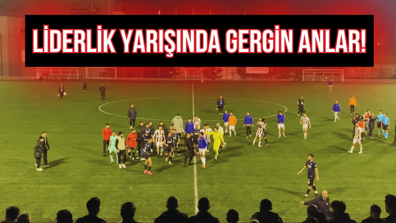 KAVGA DOLU LİDERLİK YARIŞI! Bahçelievler Futbol Atletik - Göktürk Saray | Maç Özeti
