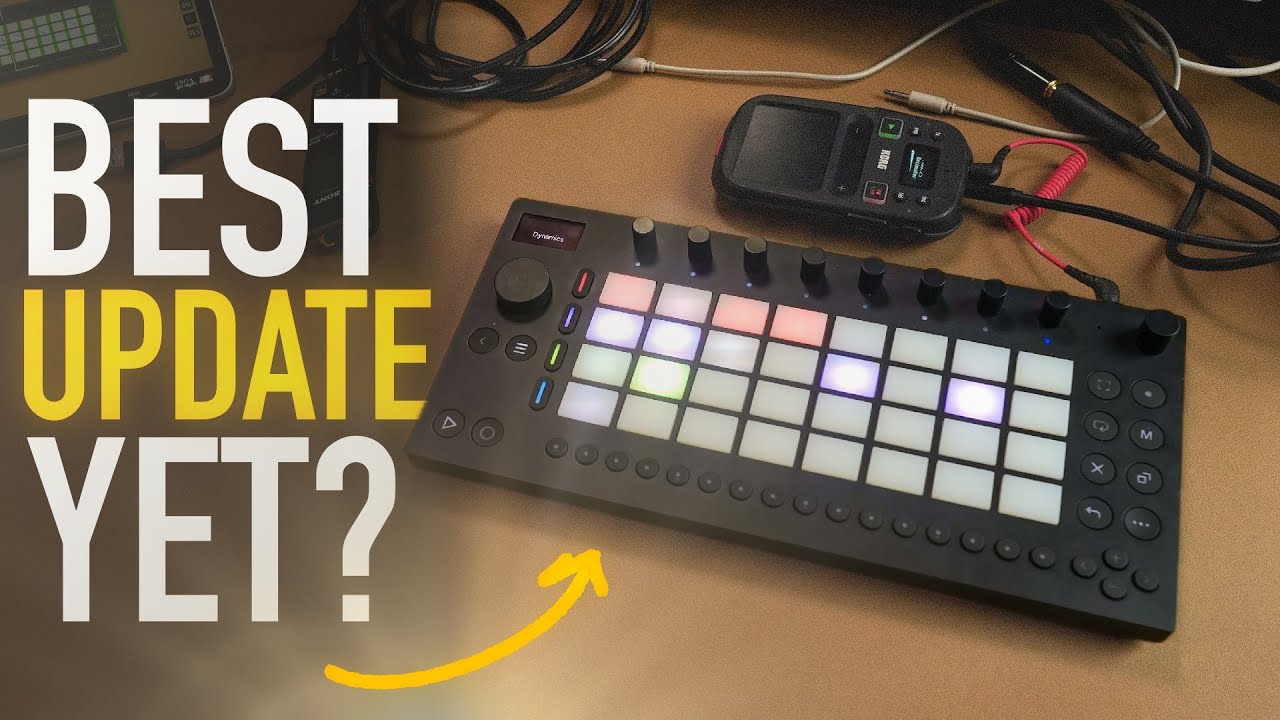 Мое новое любимое обновление Ableton Move на данный момент...