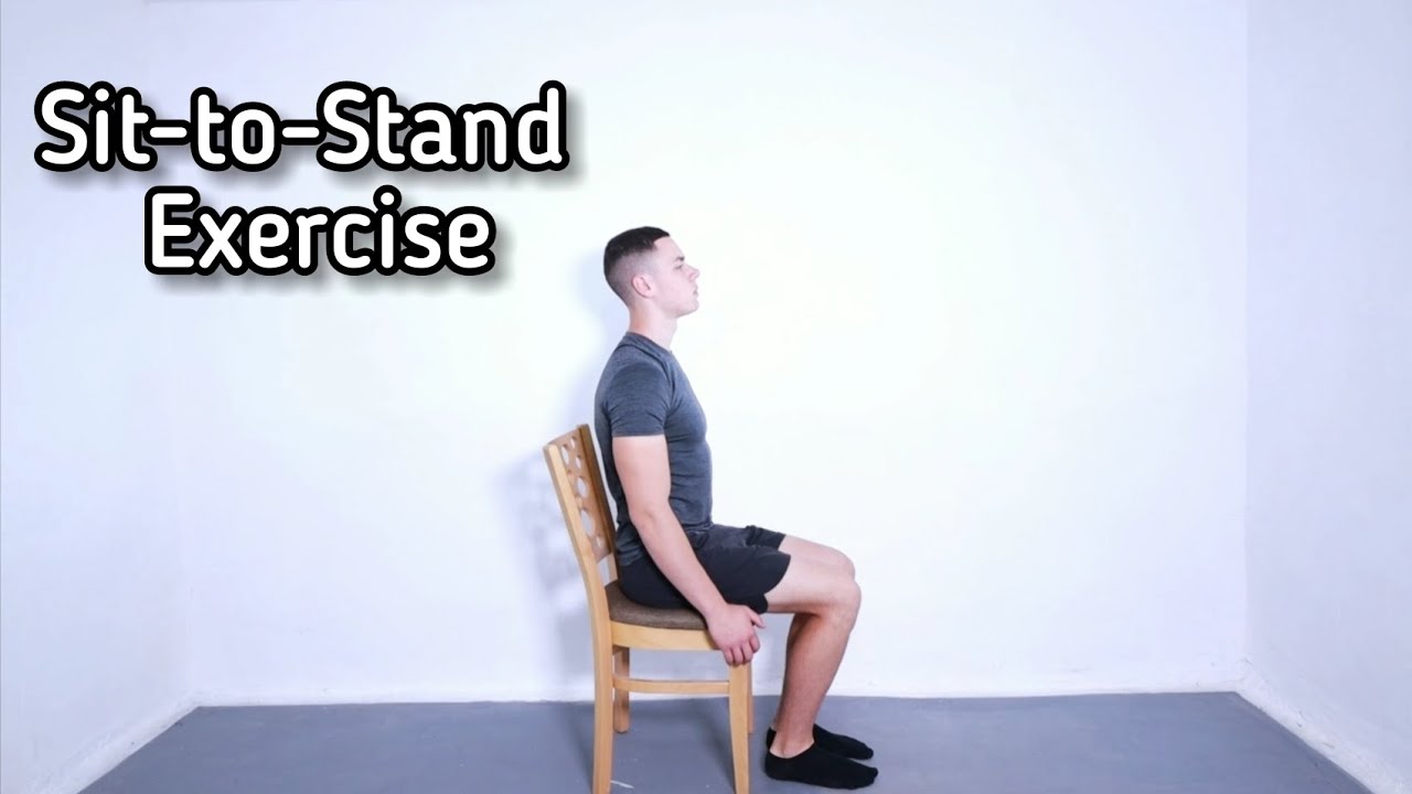 Sit-to-Stand Exercise | How to perform | Benefits | Orthoinfo.ca