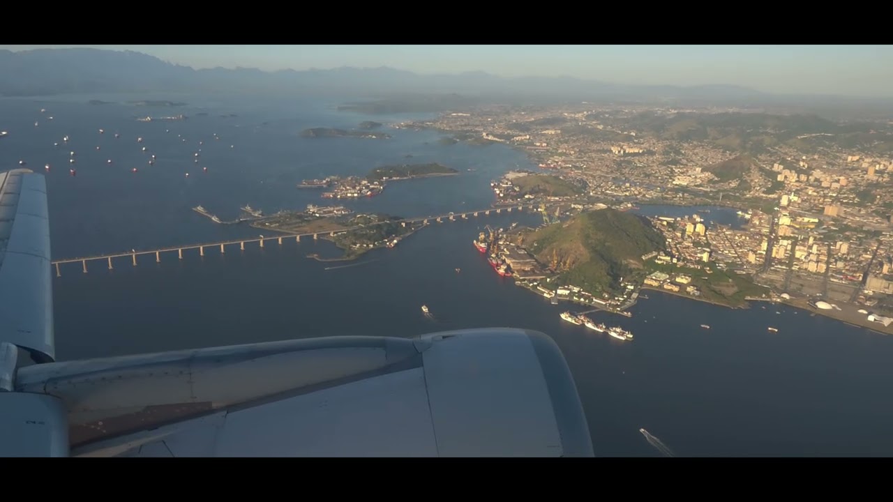 @LATAMAirlines_ES 3799 #brasilia #bsb 🇧🇷 #riodejaneiro #sdu 🇧🇷 16.23-17.58 Iconic landing into Rio 