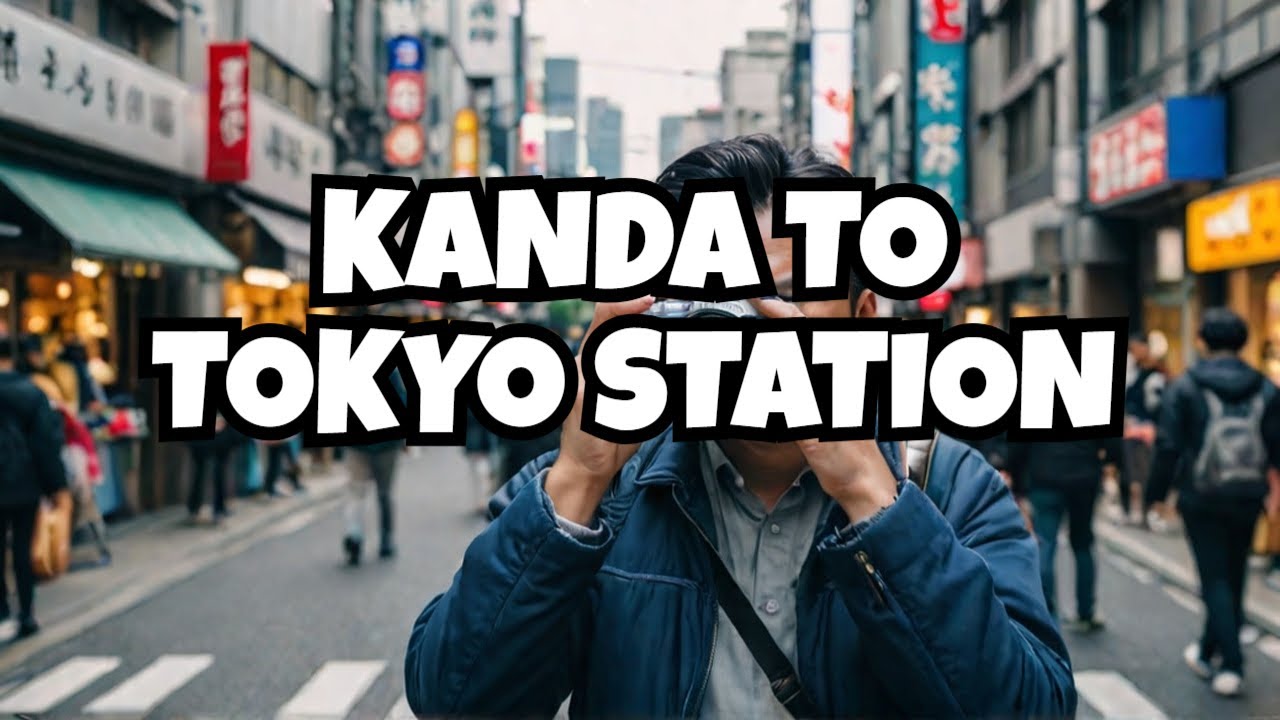 【4k】Tokyo Walk 🇯🇵 | From Kanda Station to Tokyo Station | Real City Sounds | Japan Urban Walk 2025