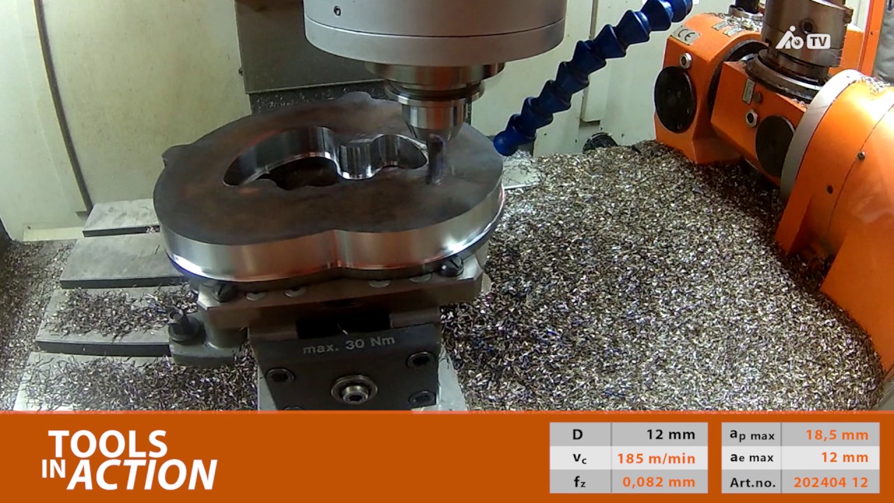 GARANT solid carbide end mills in 1.0580 / Fe590 - Hoffmann Group