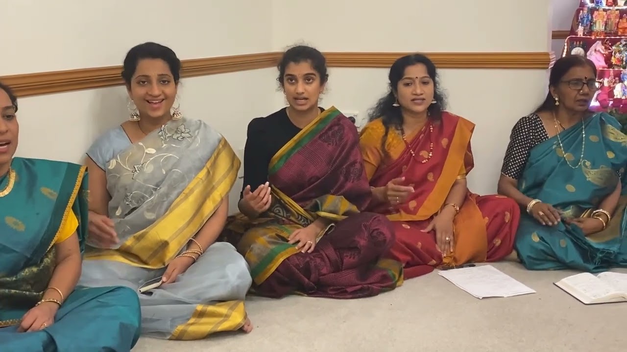 CHARUKESI SARASIJA LOCHANI on VIJAYADASAMI day by Uma Ayyar and Students