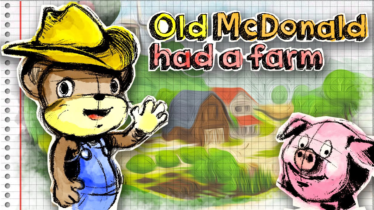 Old MacDonald Had A Farm with Lyrics - Nursery Rhymes & Children Songs from appMink