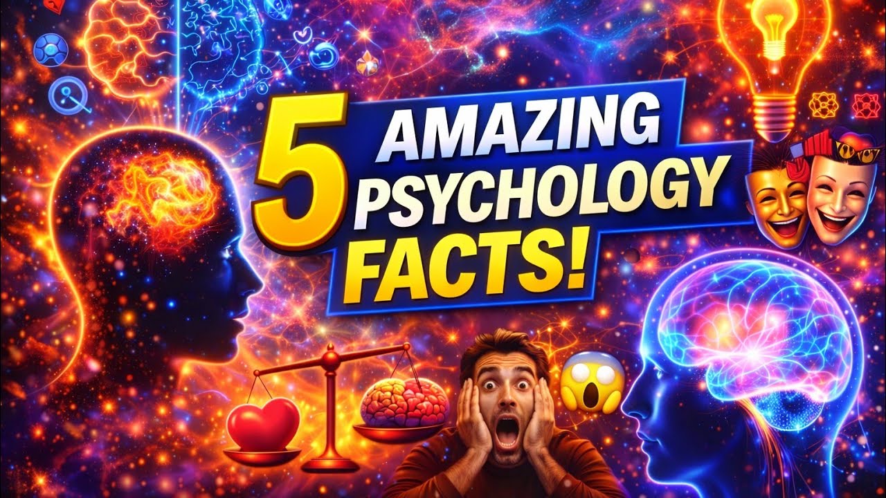 5 amazing psychology facts 🤯🤯