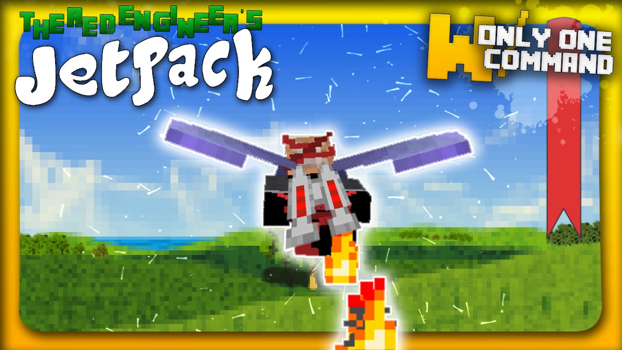Minecraft - Advanced Jetpack in one command! 1.9 creation