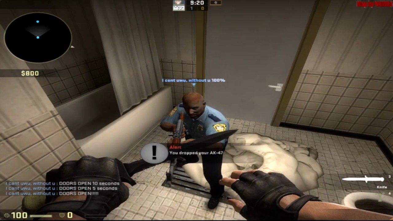 HIDE AND SEEK CHUCKY(COUNTER STRIKE GLOBAL OFFENSIVE)