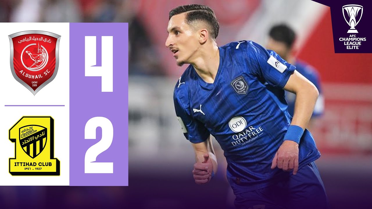 BOULBINA’S HAT-TRICK trumps Benzema’s brace! | Al Duhail 🇶🇦 vs Al Ittihad 🇸🇦 | Highlights ACL Elite™