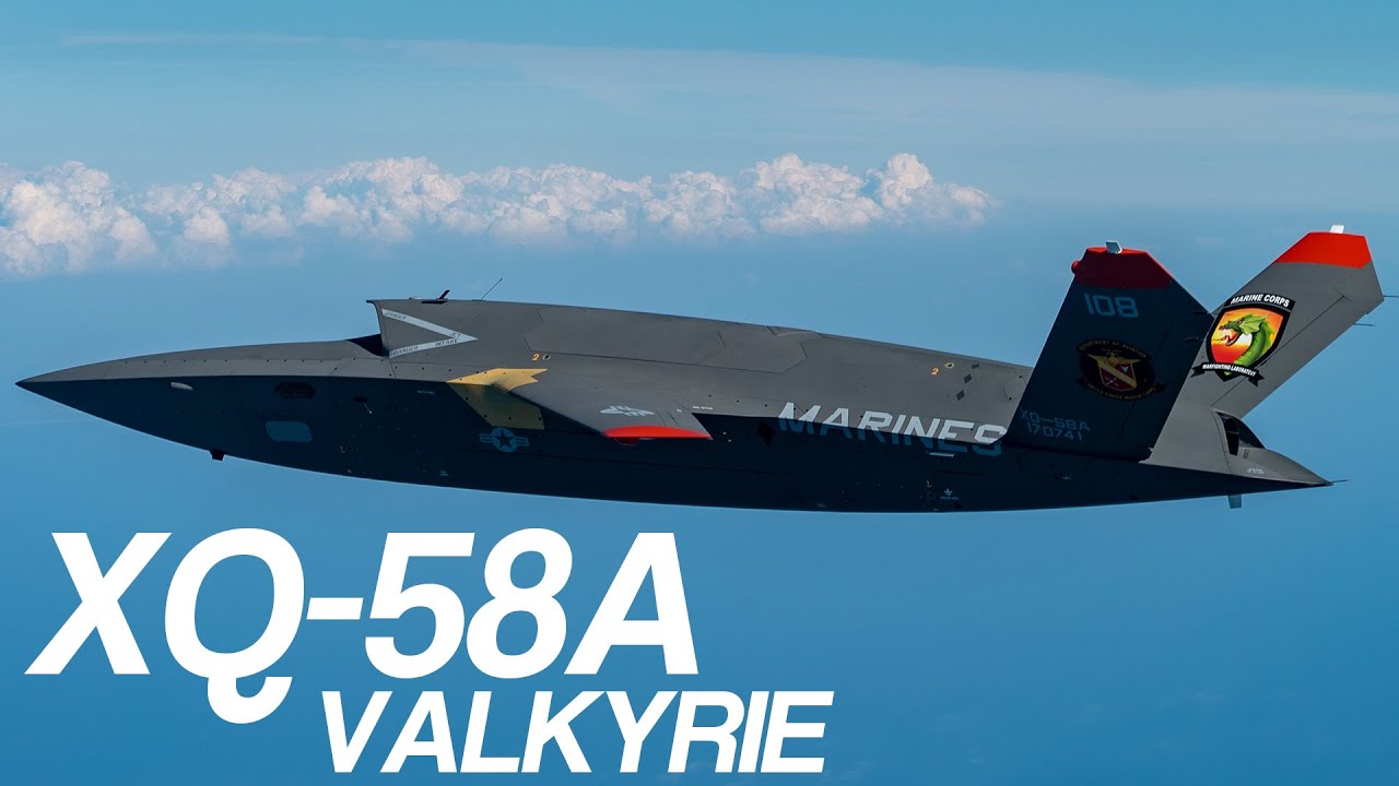 XQ-58A Valkyrie | Experimental Stealth Combat Drone with AI