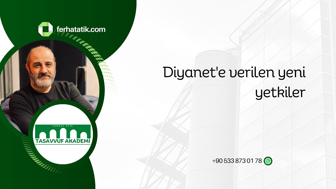 Diyanet'e verilen yeni yetkiler