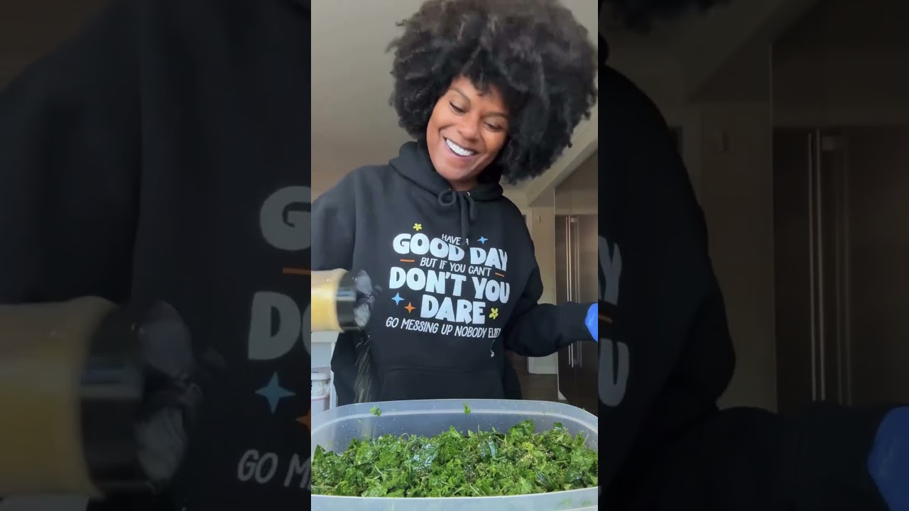If your family needs to eat more leafy greens, baby this salad will do the trick!