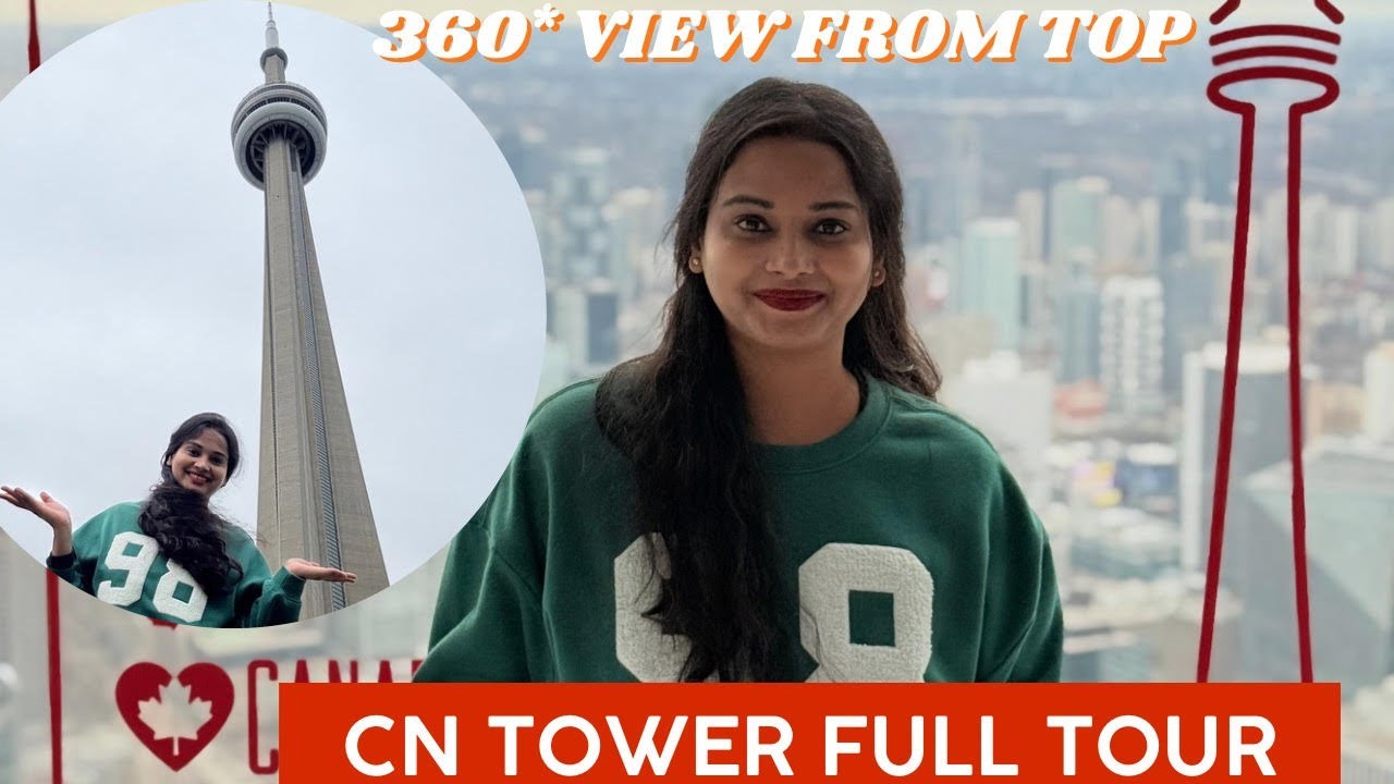 CN Tower Full Tour 2025 | What’s Inside Canada’s Tallest Tower? Glass Floor & Edge Walk #cntower