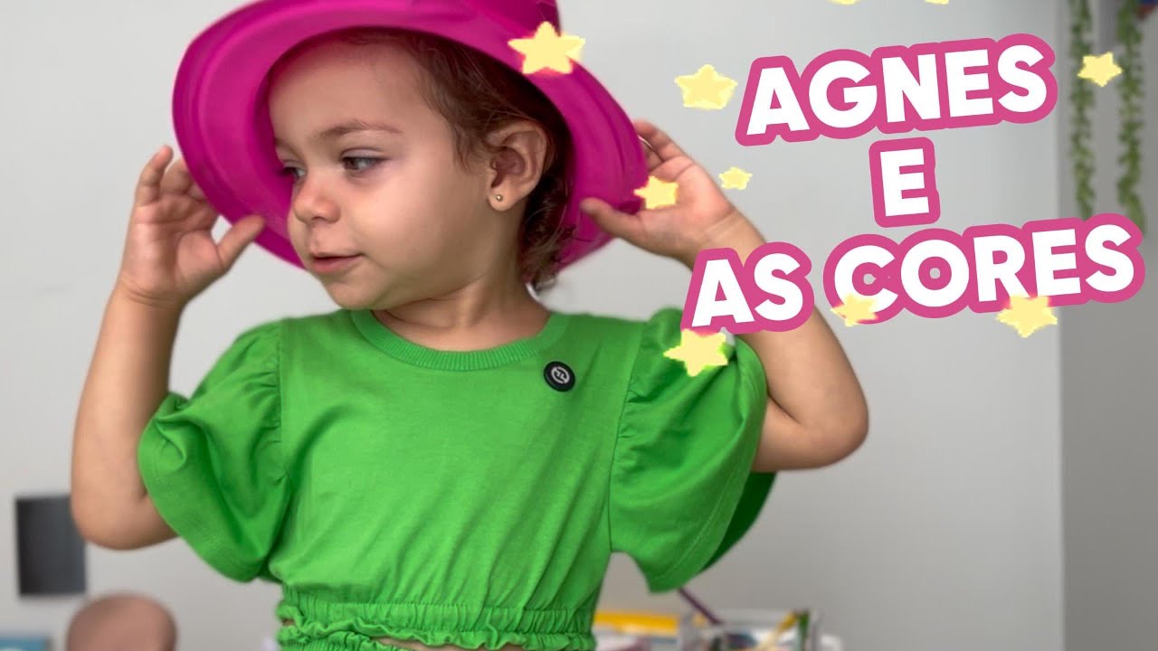 APRENDENDO AS CORES COM AGNES