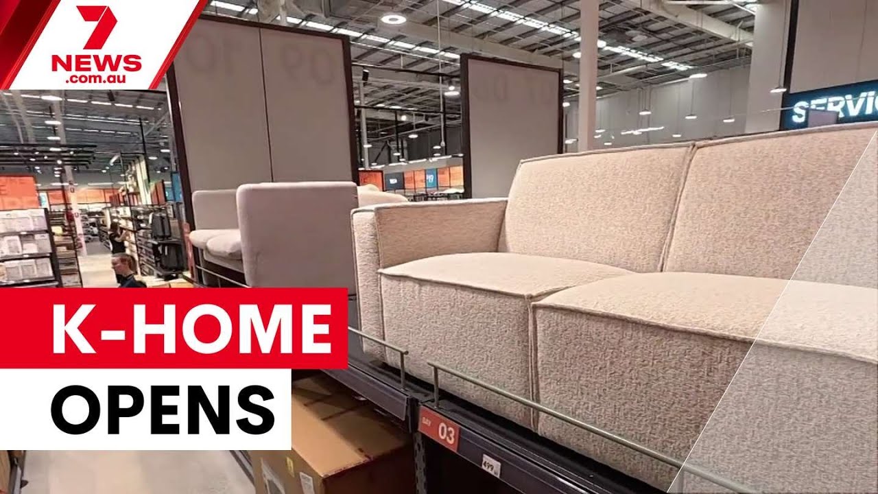 Kmart открывает первый магазин K-Home в Бокс-Хилле | 7NEWS