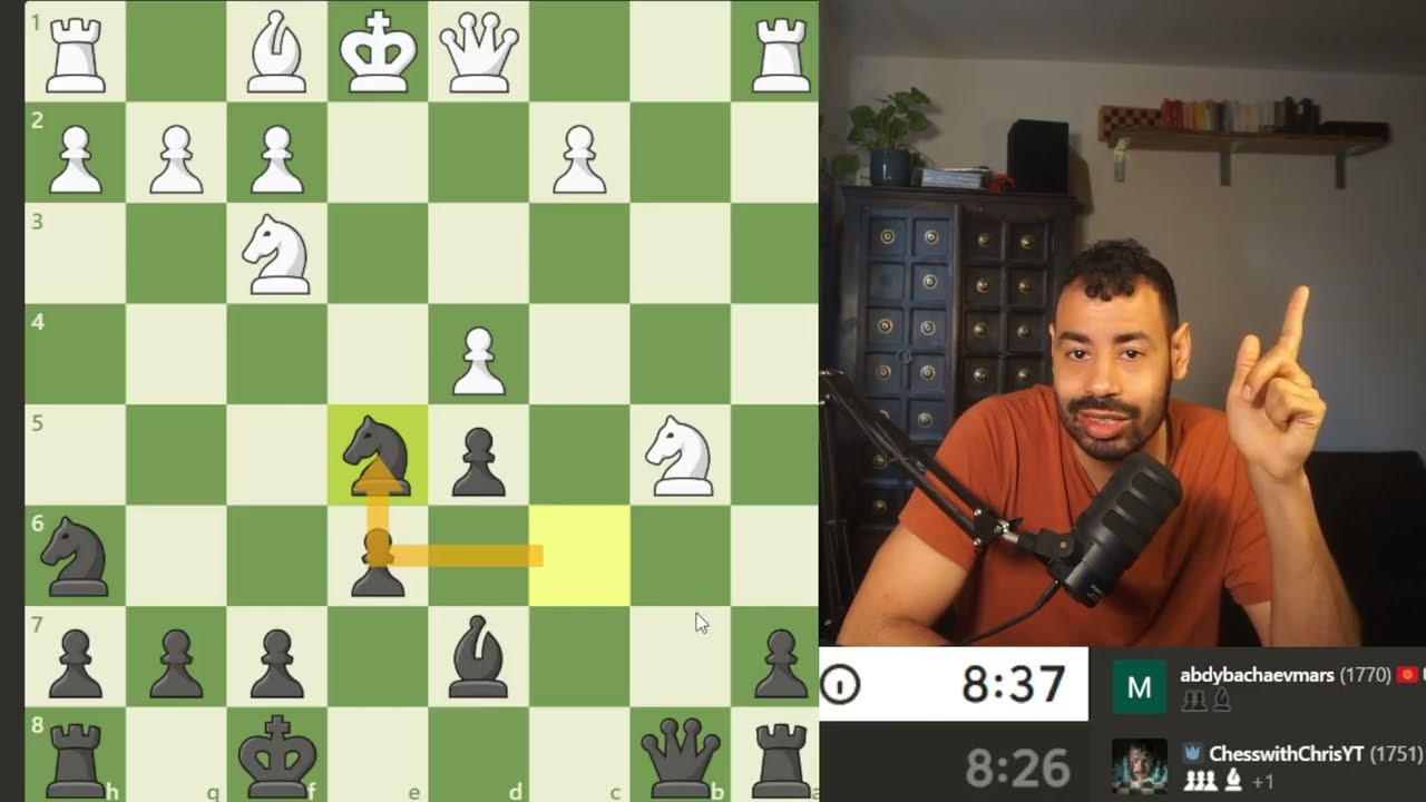 DAY 518 Playing chess everyday until I achieve a 2000 rating
