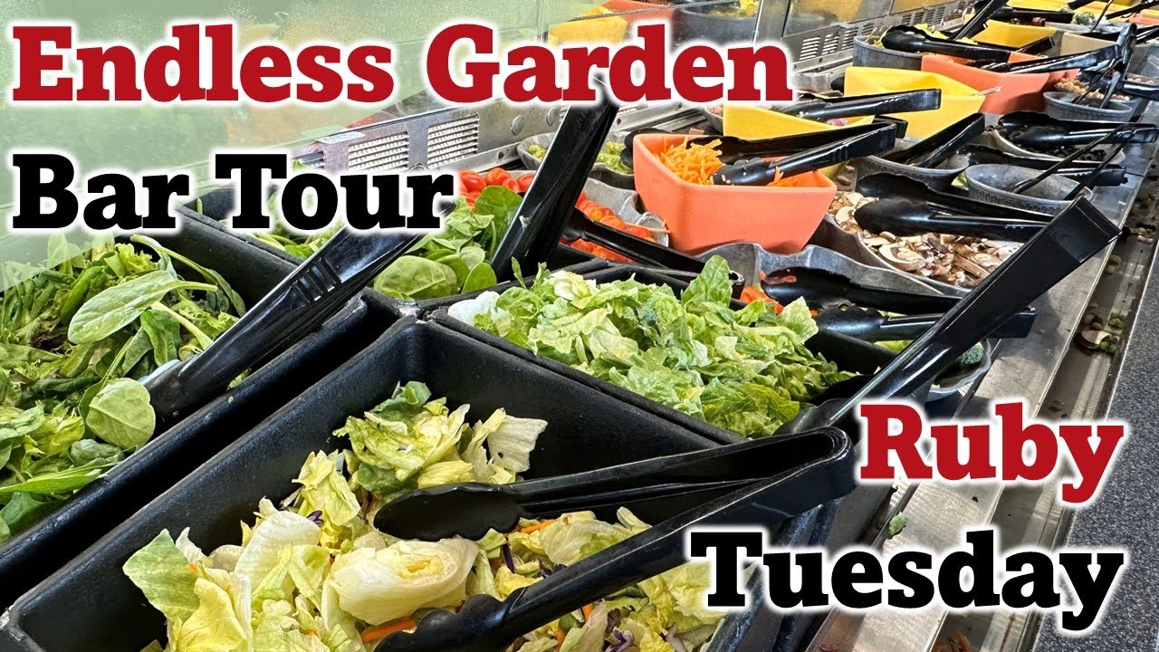** Healthy, Family Friendly and Affordable ** Ruby Tuesday Endless Garden Bar Tour!