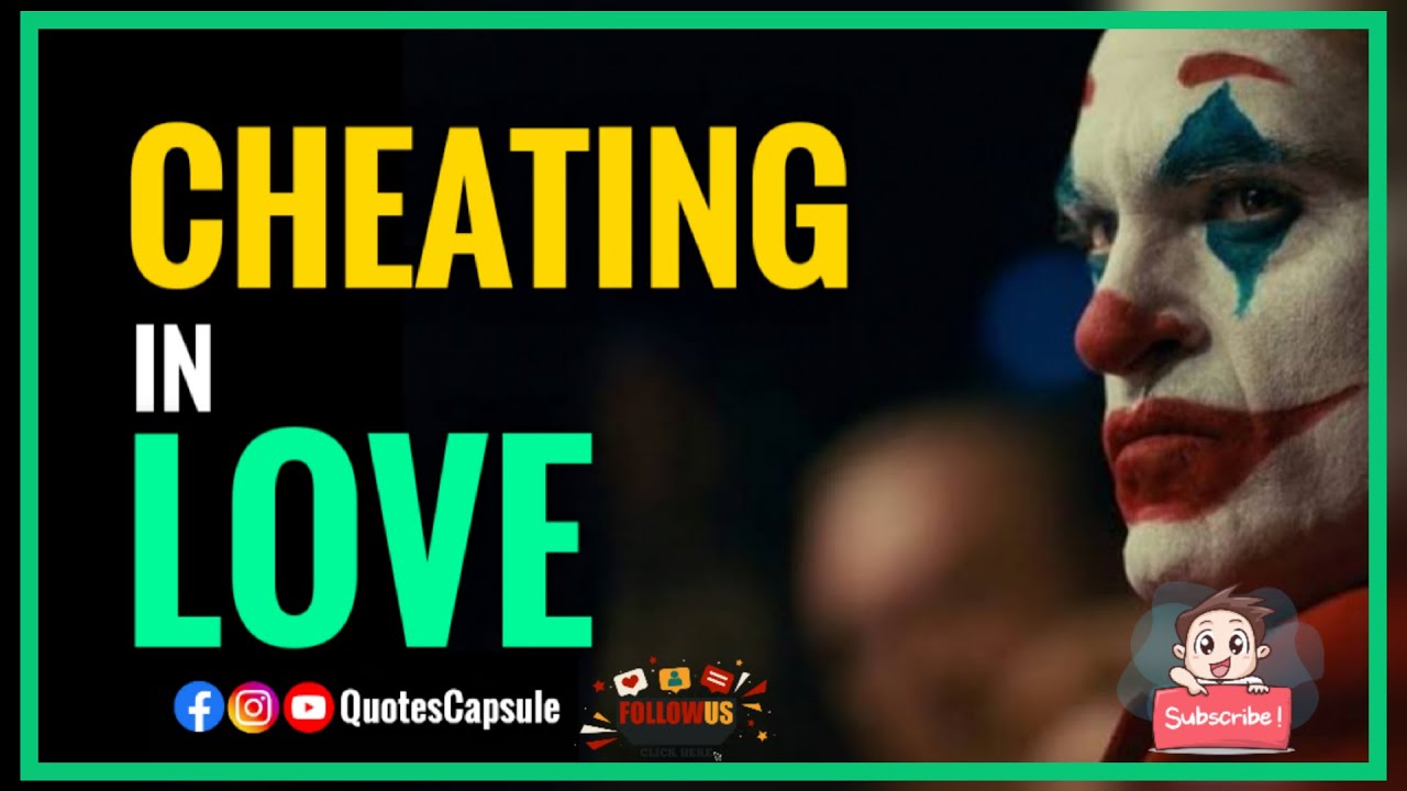 Joker Quotes about Cheating in Love || Cheating in Love || Joker Quotes || Quotes 2020