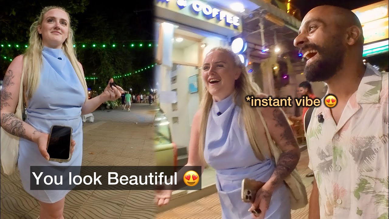 Познакомился с очаровательной шотландской девушкой в ​​Таиланде 🇹🇭😍