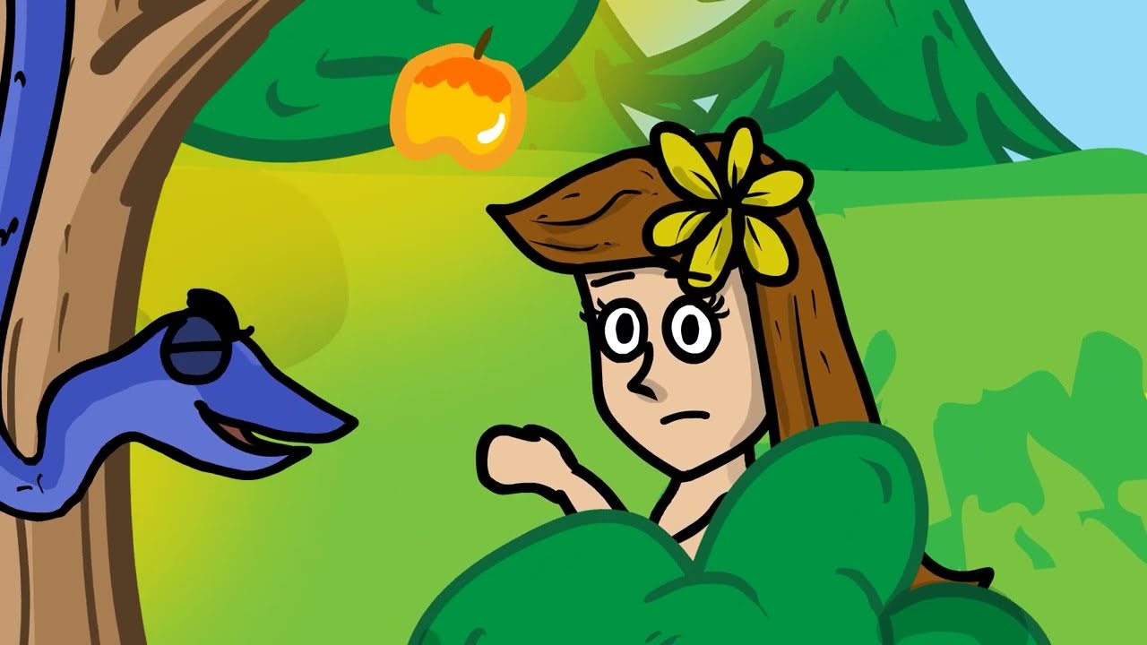 No Jardim do &Eacute;den - Ad&atilde;o e Eva 👫🏻🐍 | Hist&oacute;rias da b&iacute;blia | Minha Primeira B&iacute;blia | 02