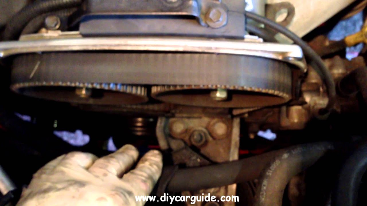 Hyundai Santa Fe 2.0 Petrol, Timing Belt Kit Replacement. Part 1 of 3.