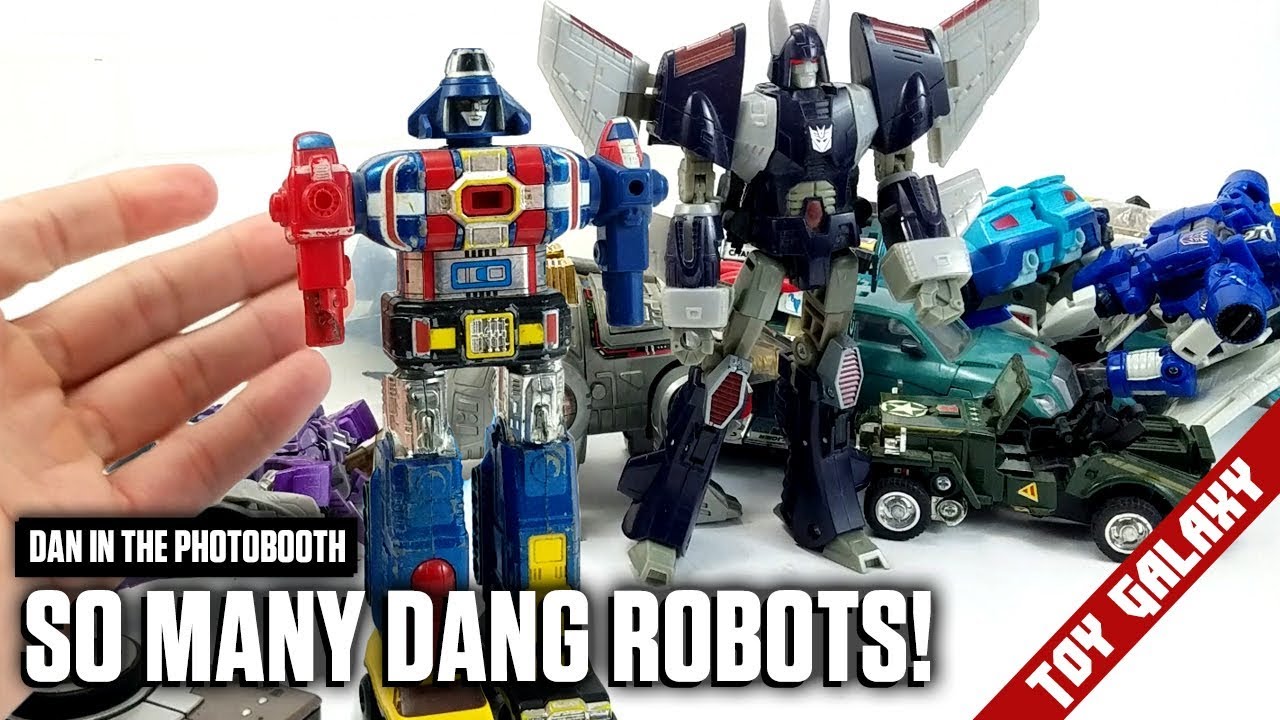 Lots of Robots, Robotech, Changeables & Gatchaman - Dan in the Photobooth #195