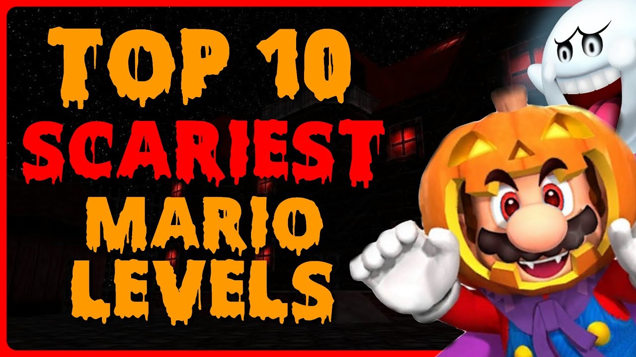 Top 10 Scariest Mario Levels!
