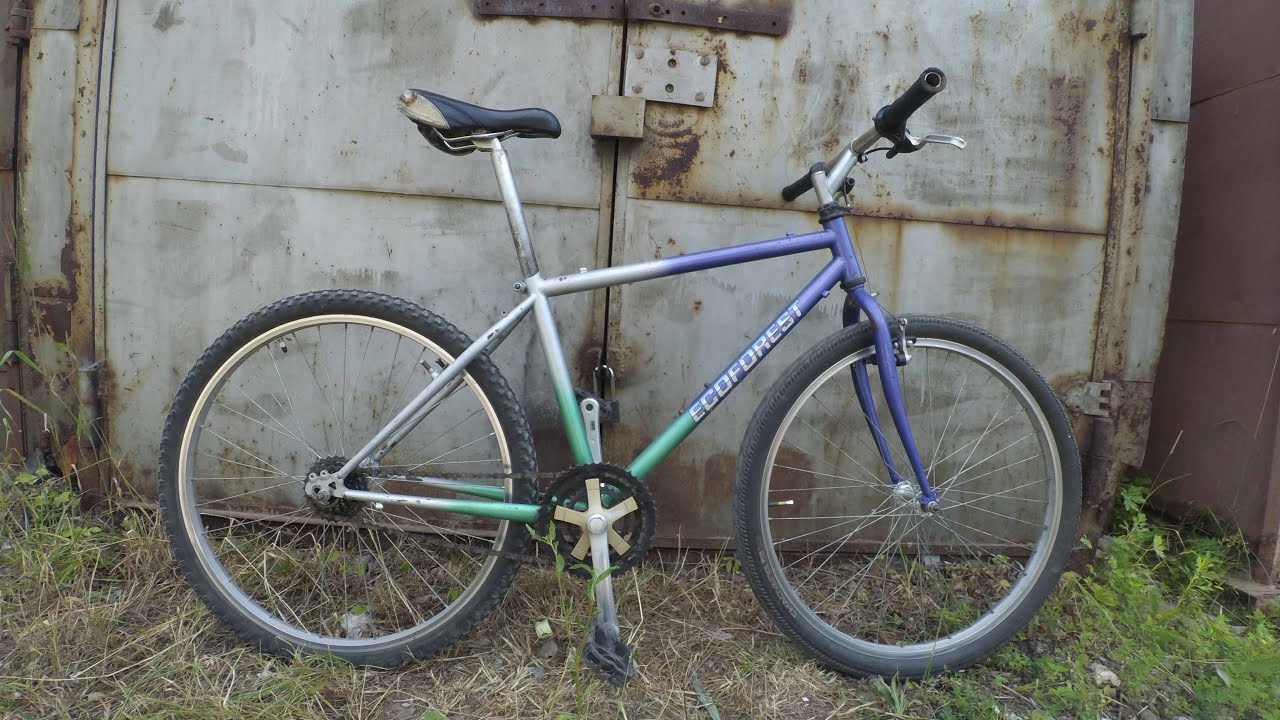 Реставрация  японского велосипеда 96 года. / Restoration of a 96-year-old Japanese bicycle.