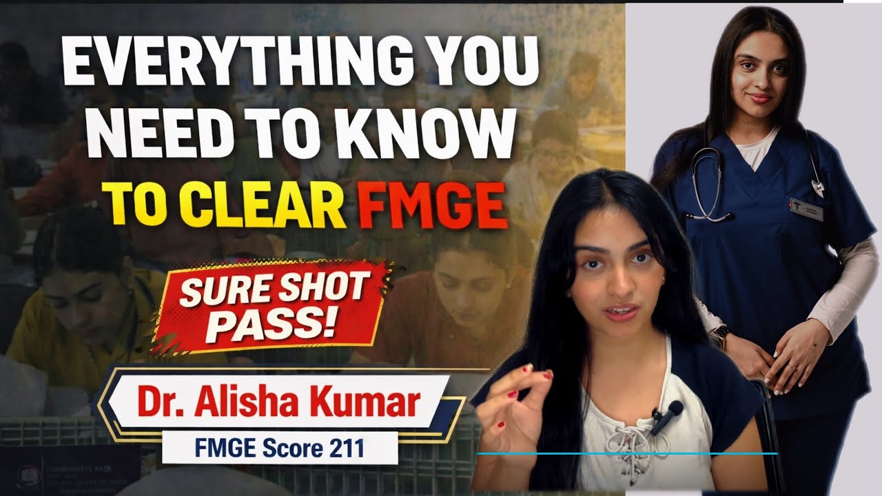How I Cleared FMGE in First Attempt | Complete Strategy for 2026🔥 - Timetable, Revision, Breaks