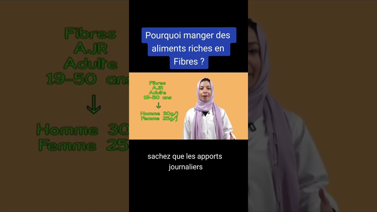Aliments riches en fibres : bienfaits