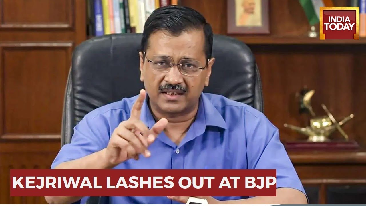 Arvind Kejriwal Lashes Out At BJP Over L-G Remark: 'BJP Is Hell Bent On Destroying Lives'