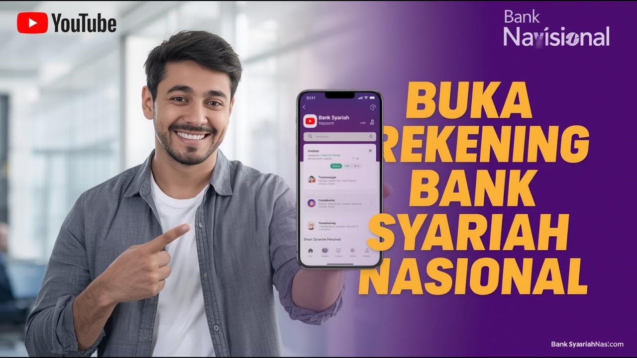 Cara Online Buka Rekening Baru Bank Syariah Nasional BSN Mobile Banking | BTN Syariah Terbaru 2025