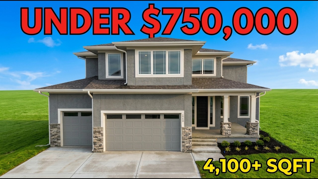 Tour This HUGE 6 Bedroom New Construction Home in KC Suburbs | Glenwood by Inspired Homes