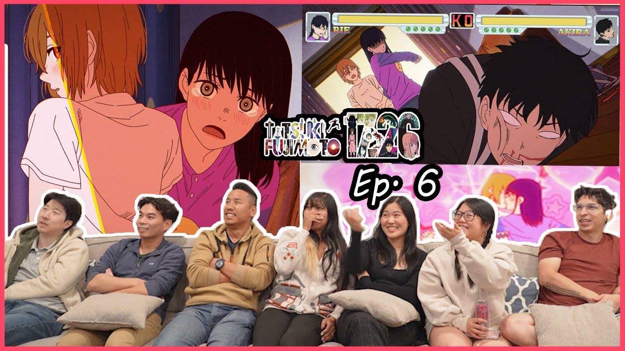 «Тацуки Фудзимото 17-26 Эп. 6» 🍑👧🏻👧🏻| Реакция мусорного пакета