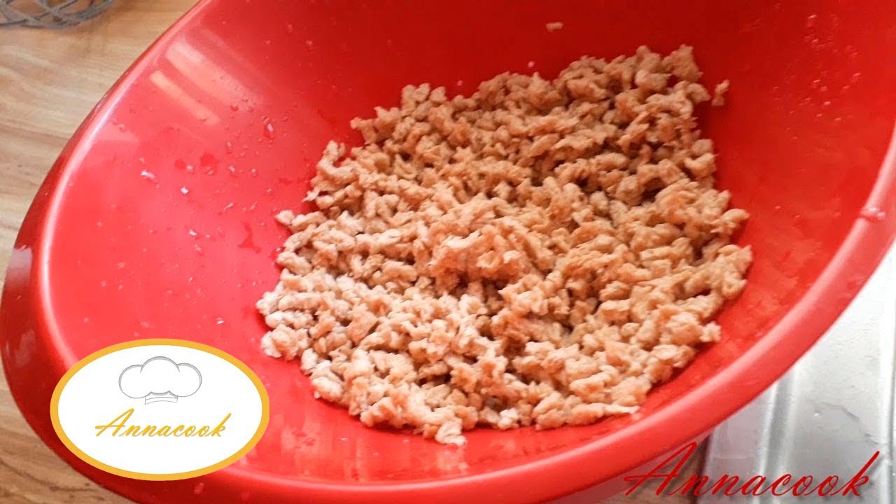 Como hidratar soya texturizada