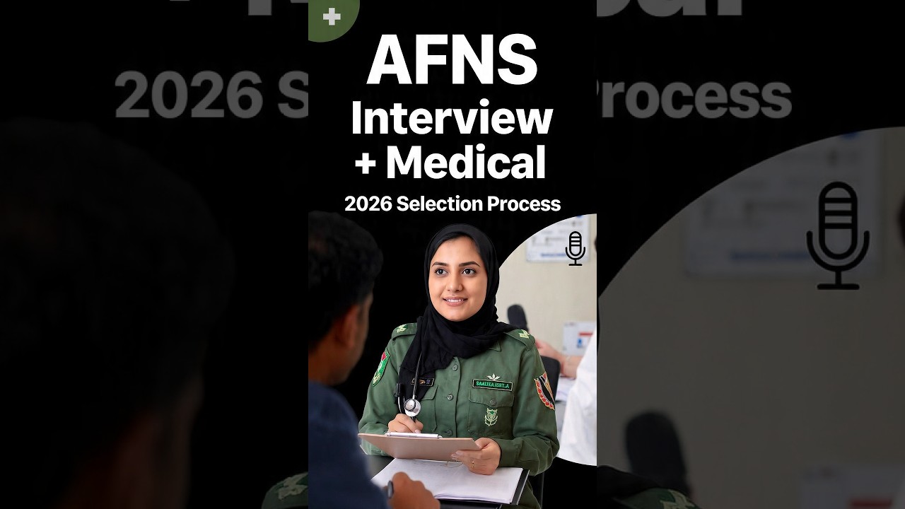 How to clear AFNS Medical & Interview | complete Guide | JOin PAK ARMY NUSRSING | selection 100%