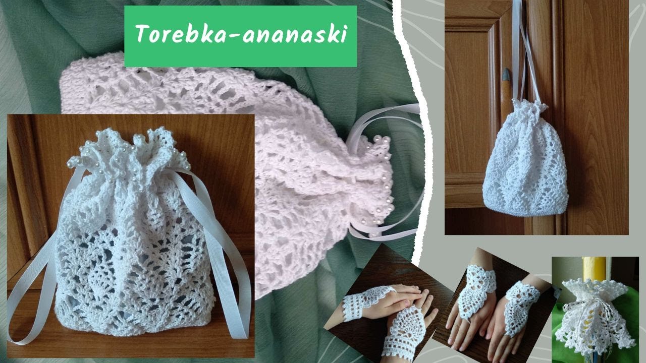 #BajeryEliszydełkowanie Jak Zrobić? Torebka Dla Dziewczynki Ananaski