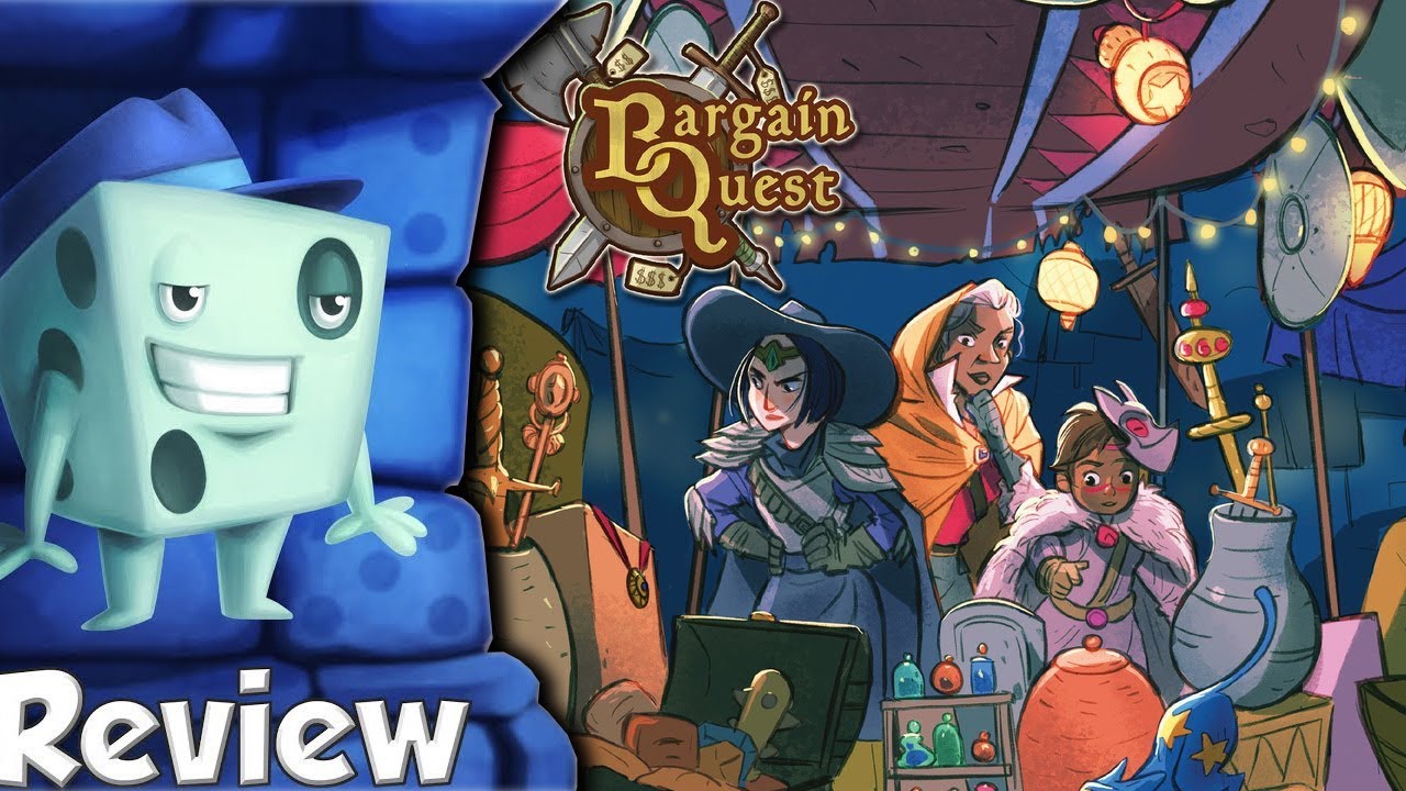 Bargain Quest: The Black Market Expansion Review - with Tom Vasel