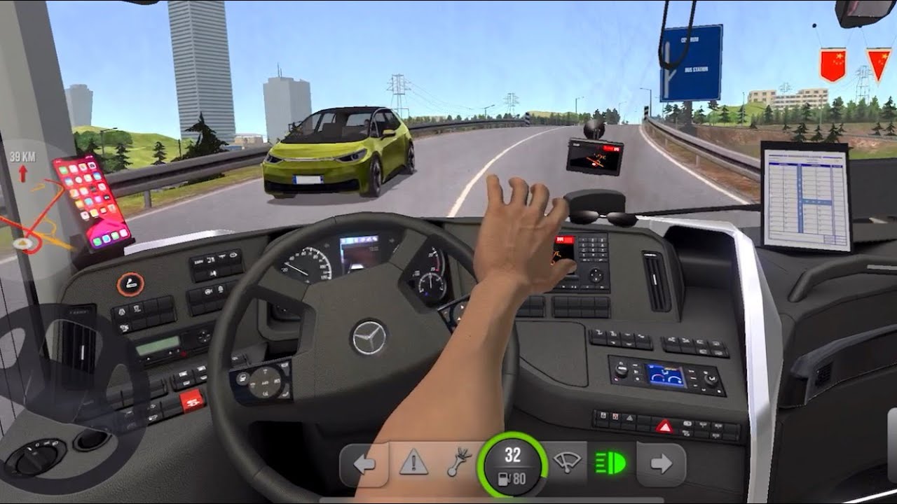 Mercedes-Benz TRAVEGO 15 SHD 2016 | Bus Simulator : Ultimate - Mobile GamePlay