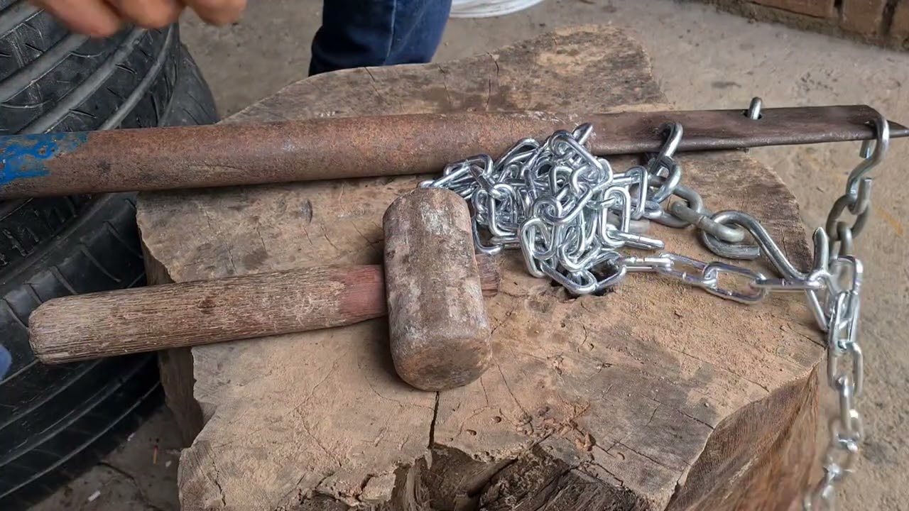COMO FAZER UMA ESTICADEIRA DE ARAME FARPADO