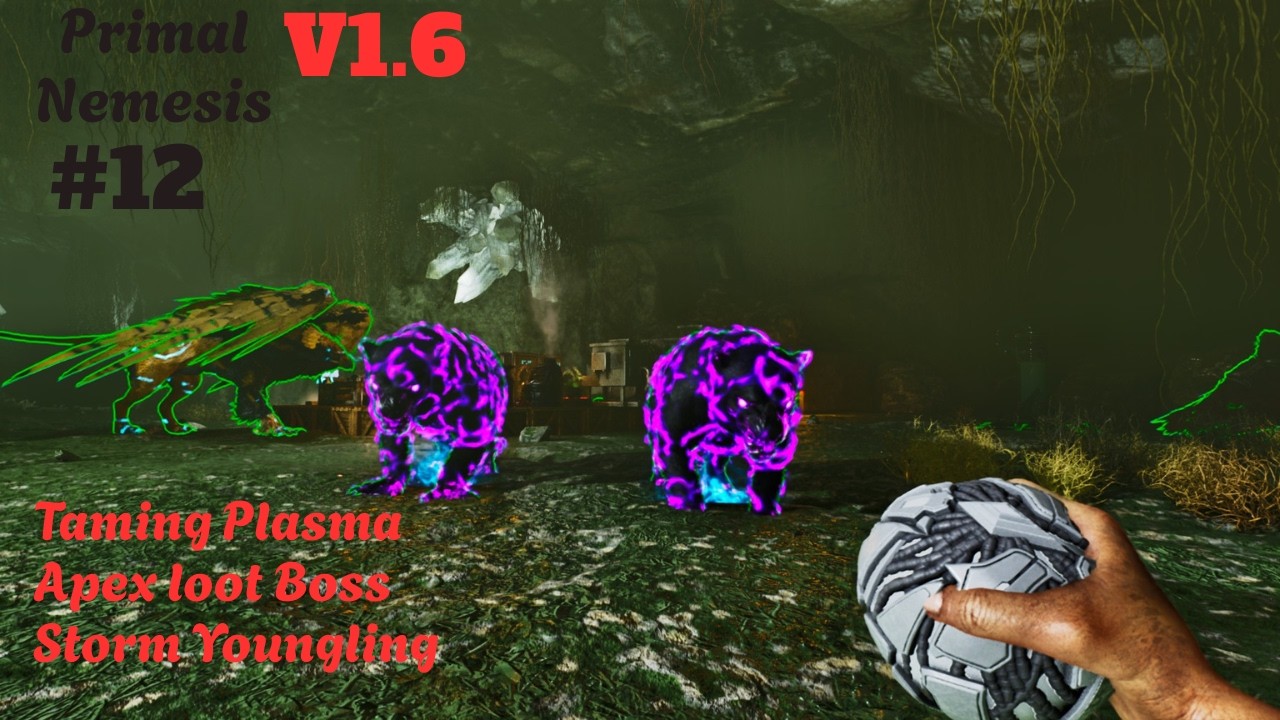 Ark Primal Nemesis - 12 Tamings des Plasma et premier youngling