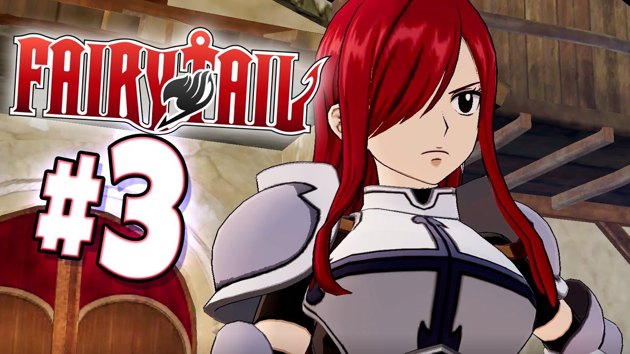 Fairy Tail Gameplay Walkthrough Part 3 Urgent Quest for Erza! Lucy's Broken Heart (Nintendo Switch)