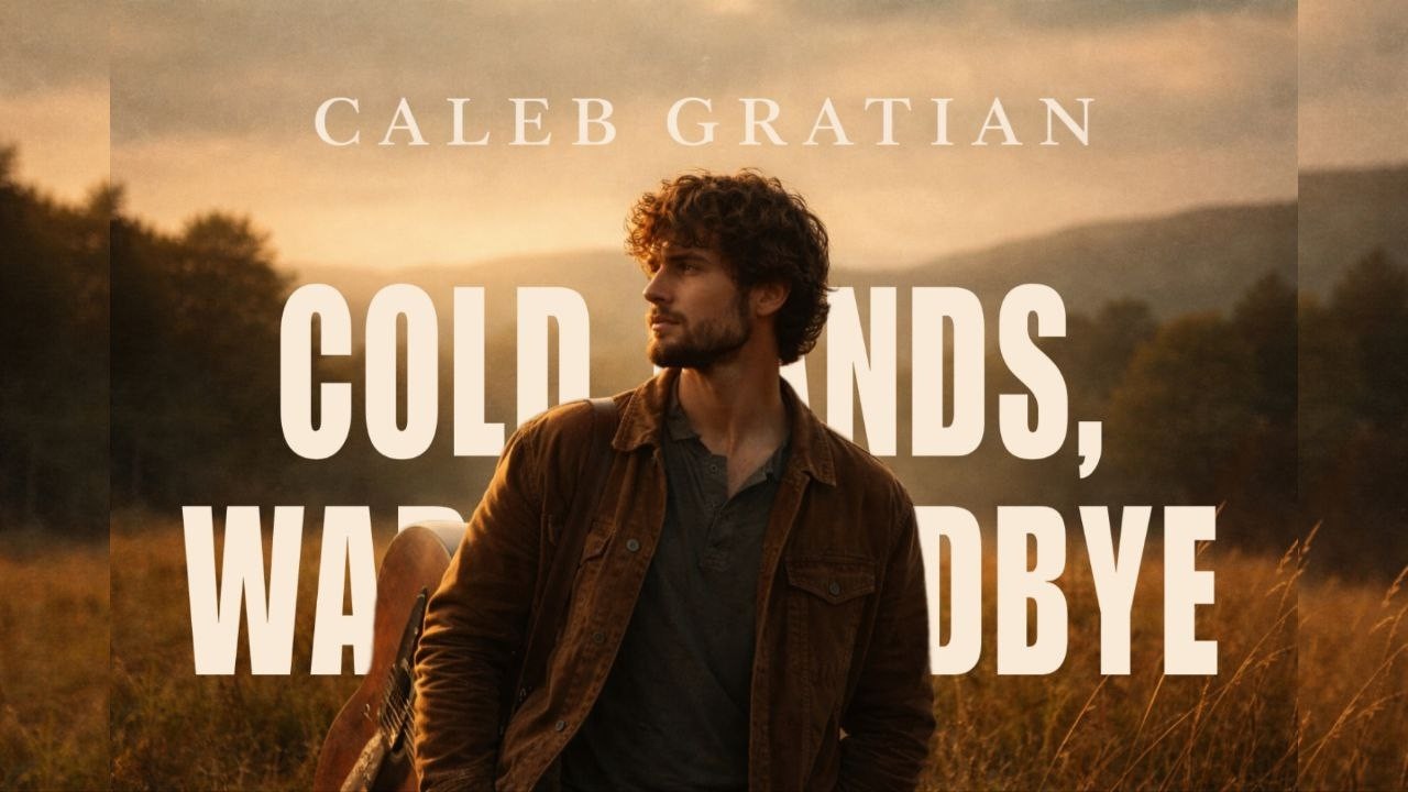Cold Hands, Warm Goodbye - Caleb Gratian | (Official Lyrics Video)