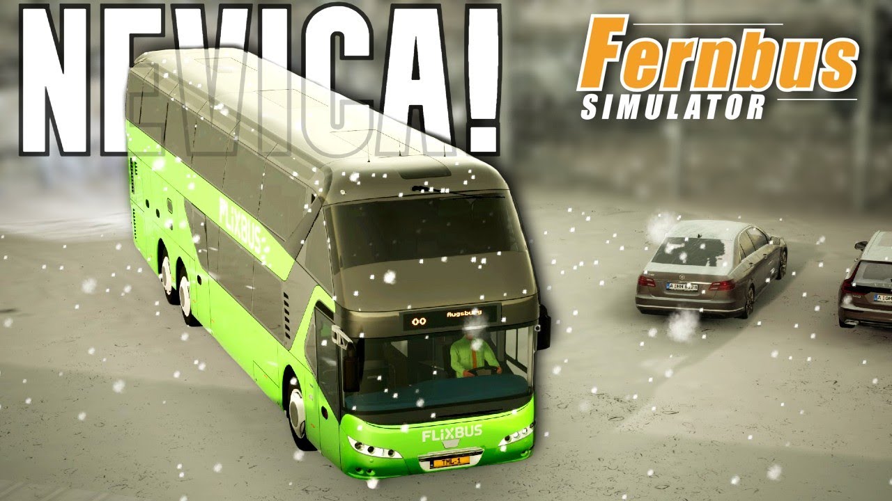 VIAGGIO con NEVE e NEOPLAN SKYLINER FLIXBUS!